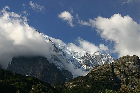 foto Okolice Mt. Blanc i przełęcz św. Bernarda