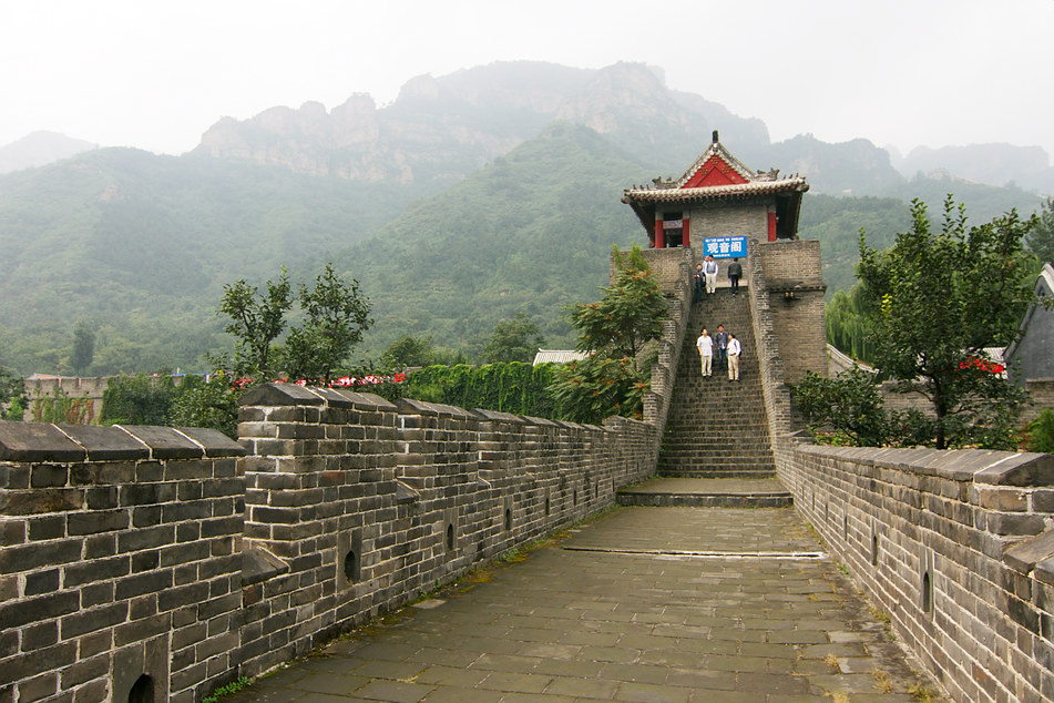 foto Wielki Mur Chiński w Huangyaguan