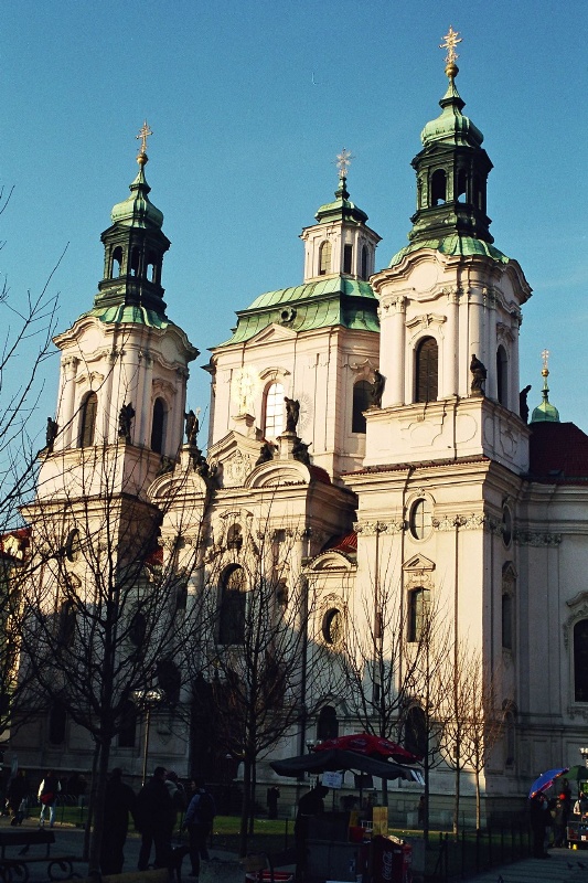 foto Praha zimą