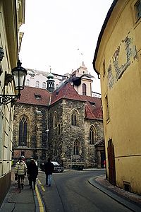 foto Praha zimą