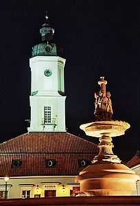 foto Białystok nocą