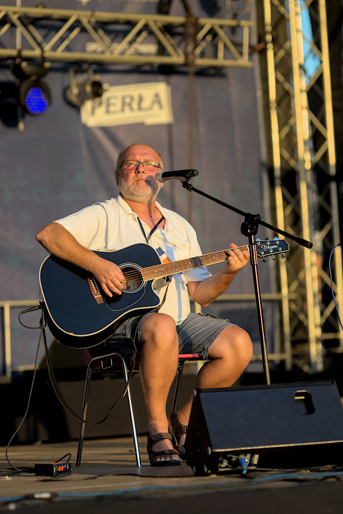 foto Waldemar Mieczkowski z zespołem