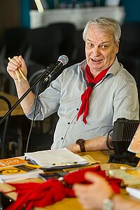 foto Sekrety szantowego zaśpiewu &mdash; spotkanie z Markiem Szurawskim i Filipem Dąbrowskim