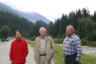 In Alpes with Anatol Odzijewicz and Martin Schlichenmaier, 2004